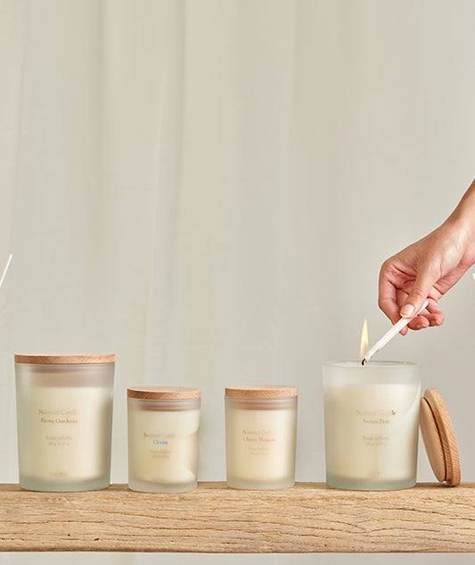 נר אוירה גדול אושן 470 גרם