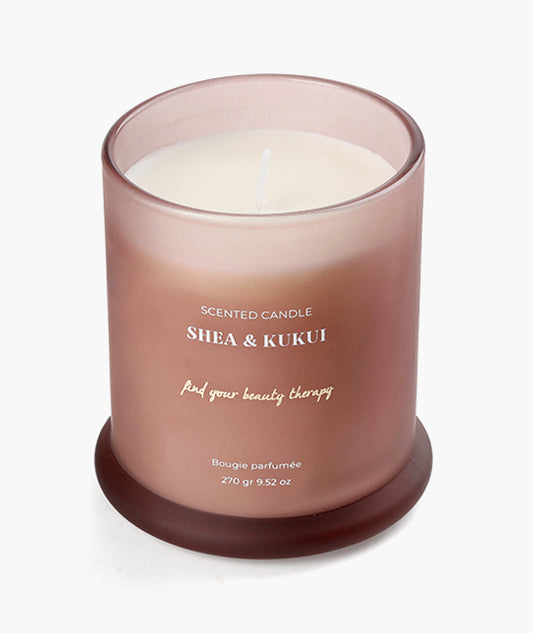 נר אוירה זכוכית  שיאה וקוקוי 160 גרם