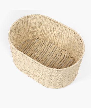 סל אחסון קש אובלי S