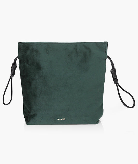 תיק רחצה קטיפה גרדן