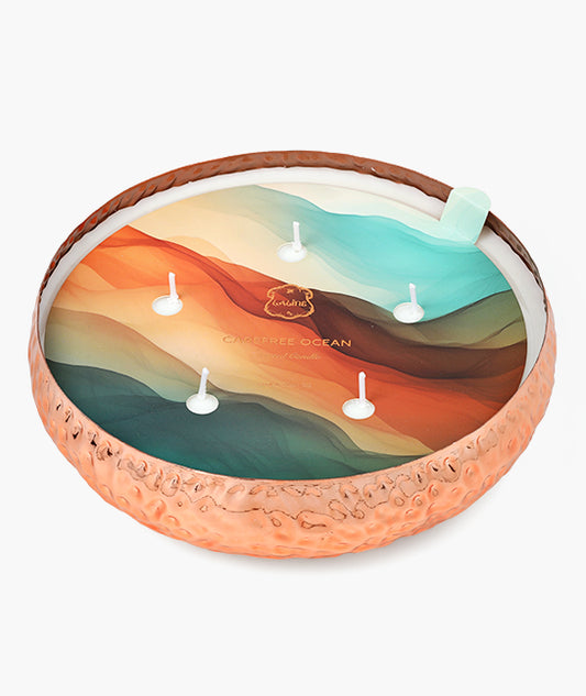 נר ענק OCEAN CAREFREE 1106 גרם